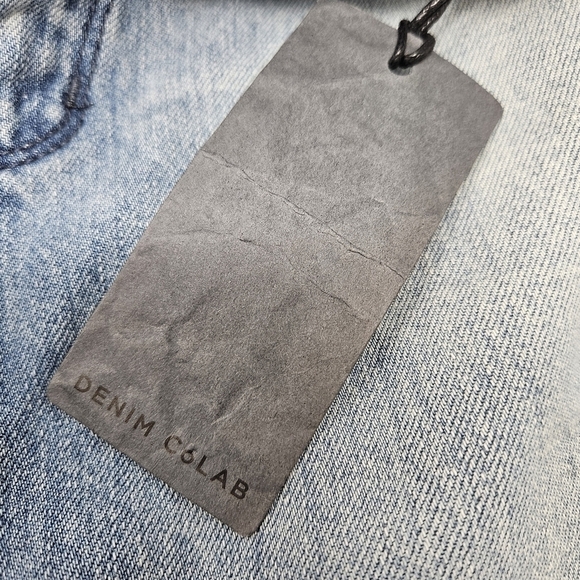 Denim Colab Jeans Womens Size 10 Merewether Slim Moon Blue NWT Saltwater Song - Picture 10 of 16